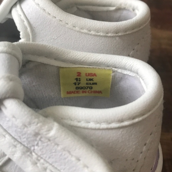 Weebok floral size 2 shoes girls - Picture 4 of 5